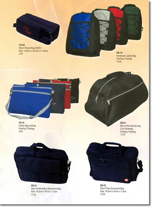 Bags and backpacks