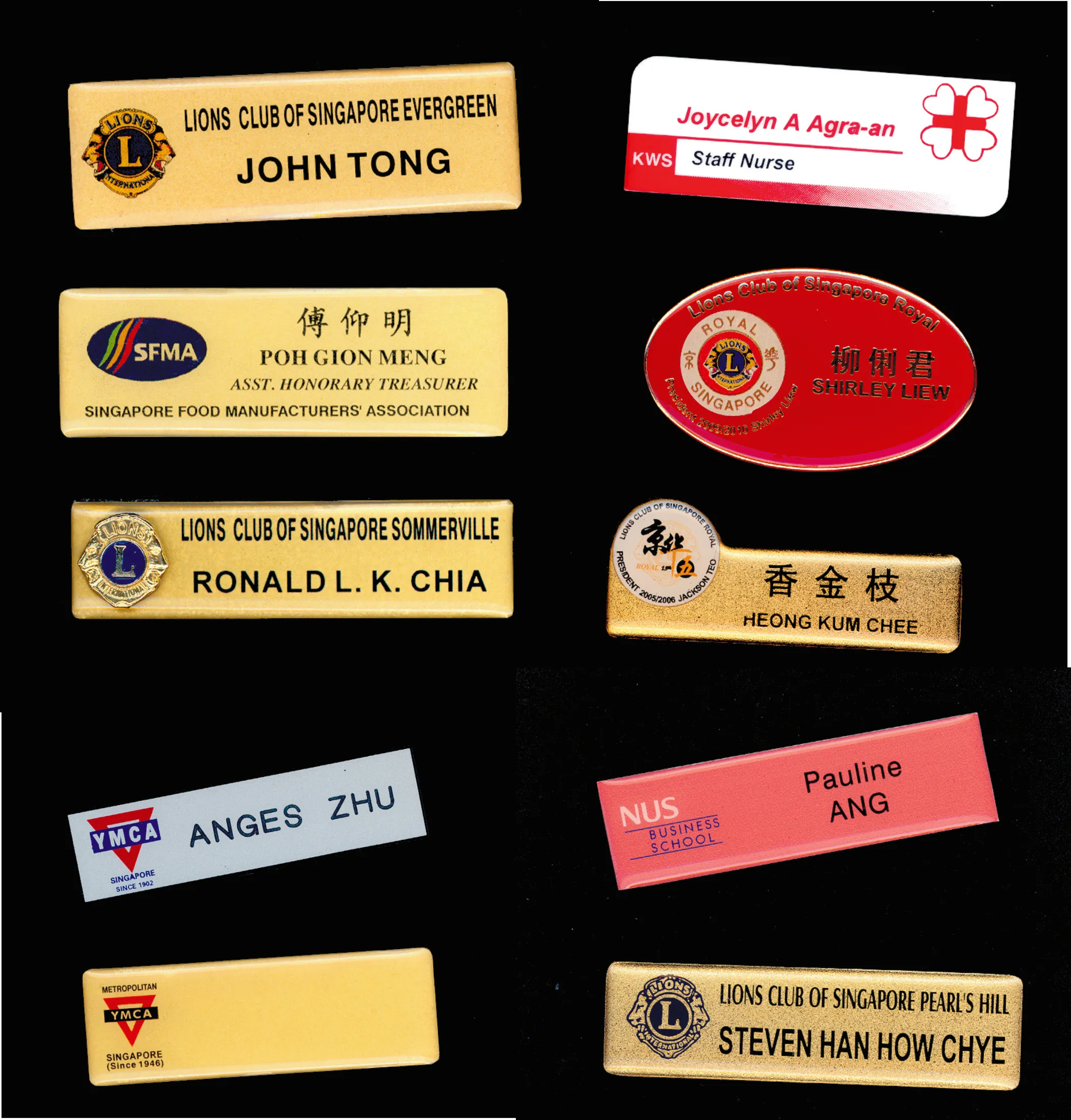 Name tags
